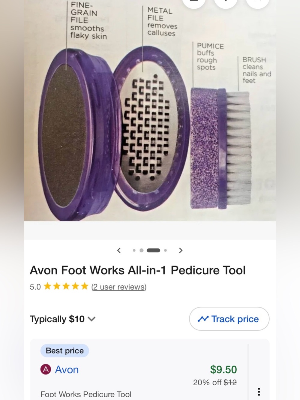 Sephora Red Mesh Pouch, with assorted beauty accessories from Avon & Trim. - Picture 11 of 11